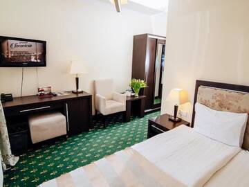 Фото номера Одноместный номер с душем Отель Hotel Zamek Gniew г. Гнев 4