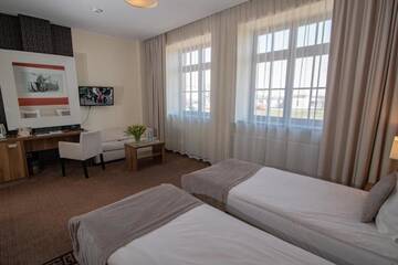 Фото номера Стандартный двухместный номер с 2 отдельными кроватями Отель Hotel Zamek Gniew г. Гнев 10