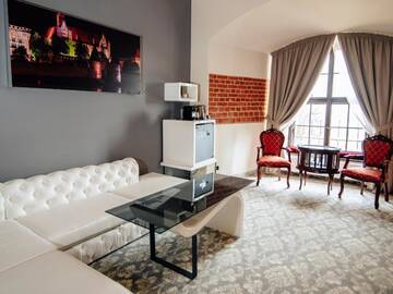 Фото номера Улучшенные апартаменты Отель Hotel Zamek Gniew г. Гнев 4